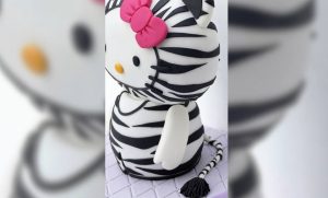 Nicoles Zuckerwerk Hello Kitty 3D Torte